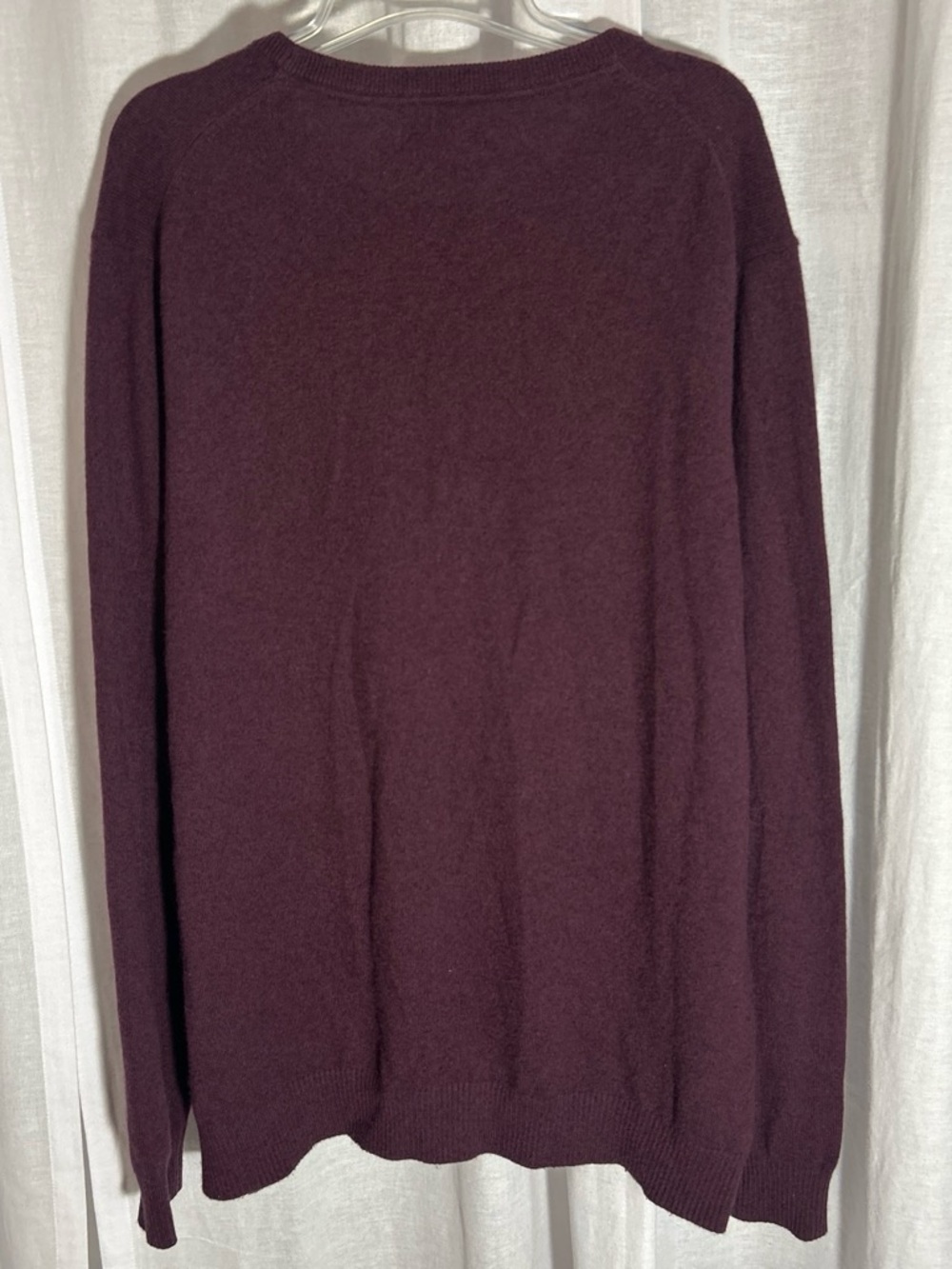 Lands' End Men's Crewneck 100% Cashmere Sweater - Picture 4 of 8